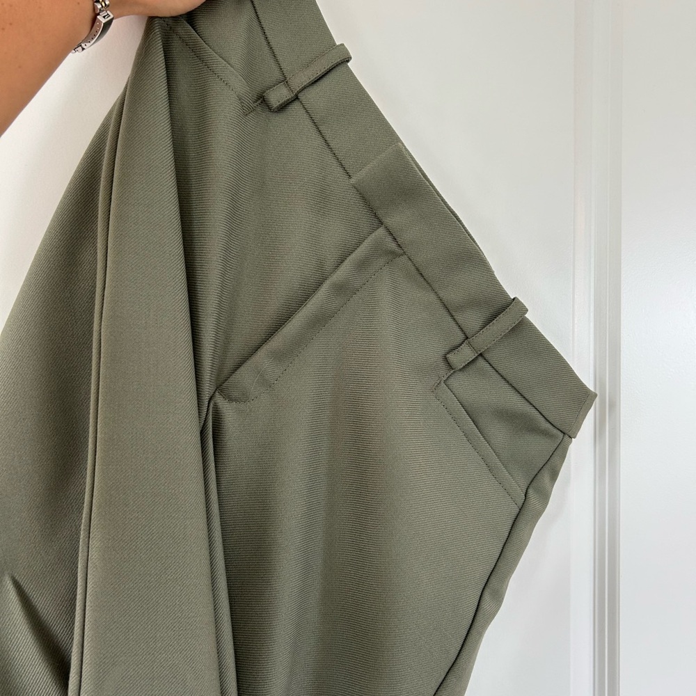 Olive Green Banana Republic Women's Dress Pants